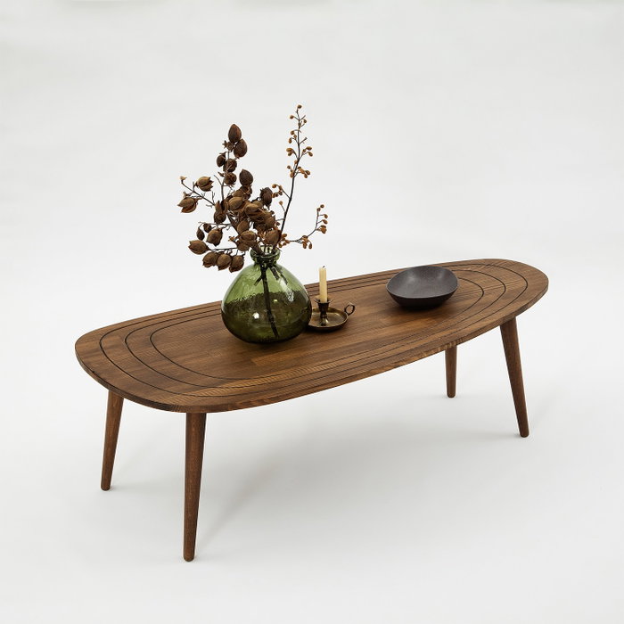 Hanah Home Mesa de centro Sweet - Walnut